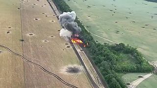 Rozborka ruského tanku