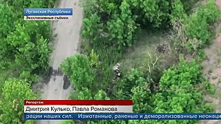 Útek ukrajinskej armády z mesta Lysyčansk