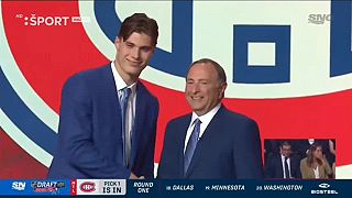 Draft NHL 2022 (Slafkovský, Nemec, Mešár)