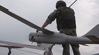 Kompilácia ruských dronov.