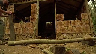 Rozprávková chalúpka v prírode. Výstavba. Bushcraft