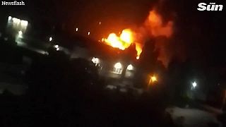 Krásny ohňostroj. Ukrajinci zničili rusom muničný sklad