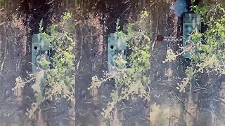 Ukrajinský dron trafil priamo do čierneho