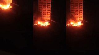 Veliteľské centrum okupantov v Enerhode