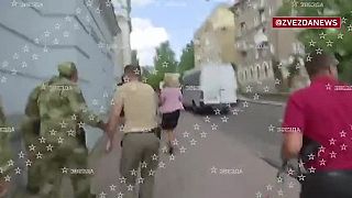 Počas pohrebu v Donecku