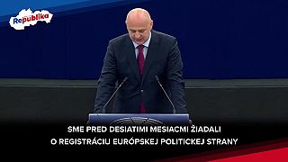 Ťažkosti so založením strany v Európskej únii