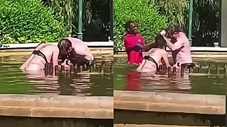 52-ročný muž chcel vo fontáne utopiť ženu (Valencia)