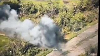 Prepad okupantov pri pokuse o útok na východnej fronte