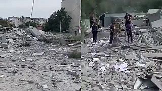 Veliteľské stredisko okupantov: Lysyčansk