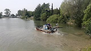 Vodný kombajn
