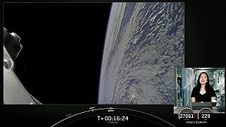 UFO zachytené počas Starlink Misie