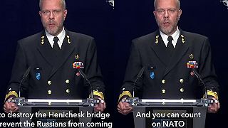Admirál Rob Bauer vzdáva hold Ukrajine ku dňu nezávislosti