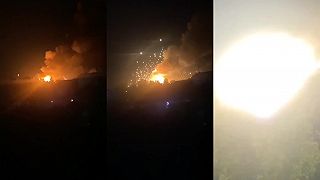 Extrémne silný výbuch muničného skladu v Novej Kachovke vybíjal na domoch okná