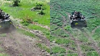 Obrnený transportér MT-LBVM s 23 mm autokanónom ZU-23-2