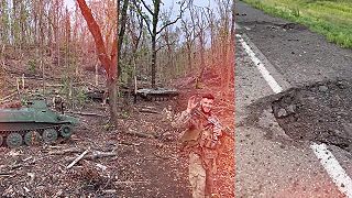 Okupanti opúšťajú pozície v smere na Izyum