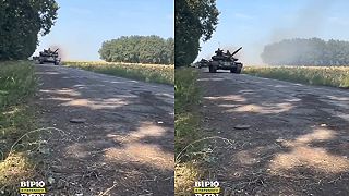 Presun tankov na front