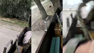 Ruské sily sa dostali pod delostreleckú paľbu pri pokuse prekročiť rieku Dnipro