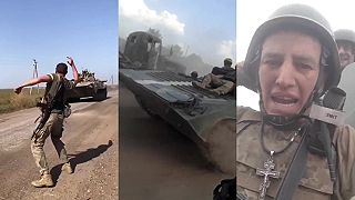 Ukrajinské BMP-1, YPR-765 a Mastif MRAP