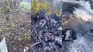 Zostrelené Su-34 pri Iziume v Charkovskej oblasti