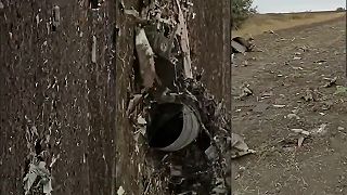 Zostrelená Su-25SM okupantov