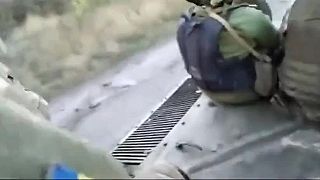 Izium: veliteľské vozidlo okupantov R-149MA1
