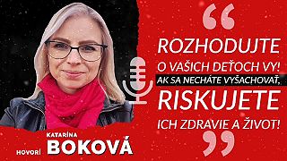 SHOCAST. BOKOVÁ varuje pred novým životným nebezpečenstvom v školách.
