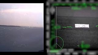 Ka-52 zničil ukrajinskú výsadkovú loď