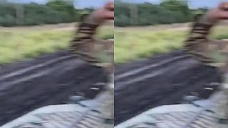 Prvá zajata samohybná húfnica 152mm Giatsint-S