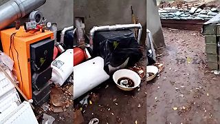 Na opustených pozíciách po okupantoch sa už našlo kadečo