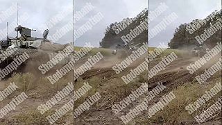 T-90M opustený okupantami už v rukách UA s úplne novým PNM-T