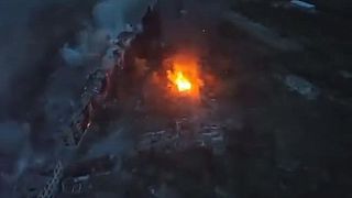 Ruské sily ostreľovali Bakhmut v Doneckej oblasti