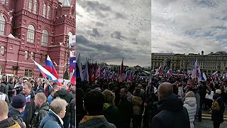 Podpora obyvateľov v Moskve,myslím, že na Markíze toto neuvidíte