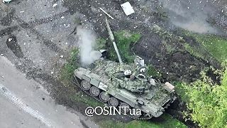 Dva T-90A boli demilitarizované bez jediného výstrelu