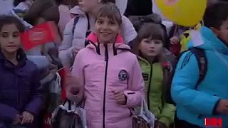 Druhá skupina detí z Donbasu pricestovala 25. septembra do Bieloruska.