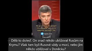 Boris Nemcov povedal pravdu a preto musel zomrieť