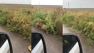 Česká humanitárna pomoc okolo nebezpečných mín na Ukrajine