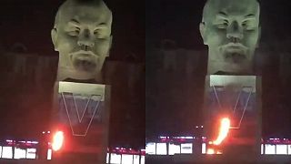 Protest proti vojne na Ukrajine v Ulan-Ude
