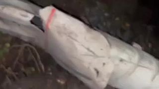 Militanti APU zasiahli Doneck antiradarovou raketou AGM-88 HARM.
