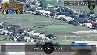 Útok na Ruské pozície neďaleko Chersonu part 1