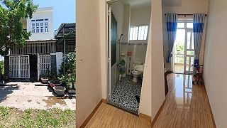 Rus ukazuje svoj dočasný príbytok - dom vo Vietname za 150 USD na mesiac