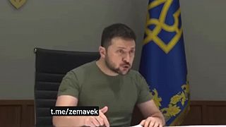 Zelenskyj výzva lídrom EÚ,že Rusko chce vyhodiť do vzduchu vodnú Eelektráreň