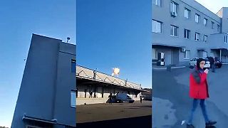 Zostrelenie balistickej strely nad Záporožím