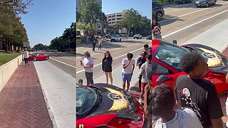Keď sa žena pokúša marchrovať na Ferrari 458