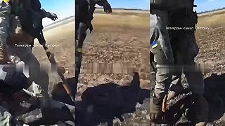 ?Ukrajinskí vojaci po pokuse o ofenzívu utekajú.