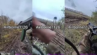 Parašutisti 3. Bataliónu Ukrajinskej 25. Parašutistickej Brigády na ofenzíve
