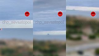 ️ Zábery zničenia podvodných a vzdušných ukrajinských dronov pri Sevastopole

