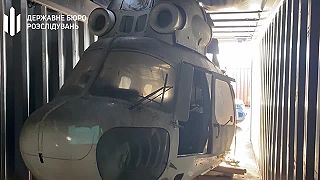 Odeská colná správa našla vrtuľník Mi-2 pašovaný z krajiny v kontajneri.
