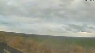Zničenie Ruského obrnenca civilným dronom