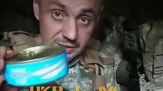 Stravna dávka pre 2ks UA vojakov na prednej línii na deň