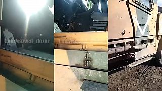 Flotila ukoristenej techniky ruských jednotiek v zóne NVO.
